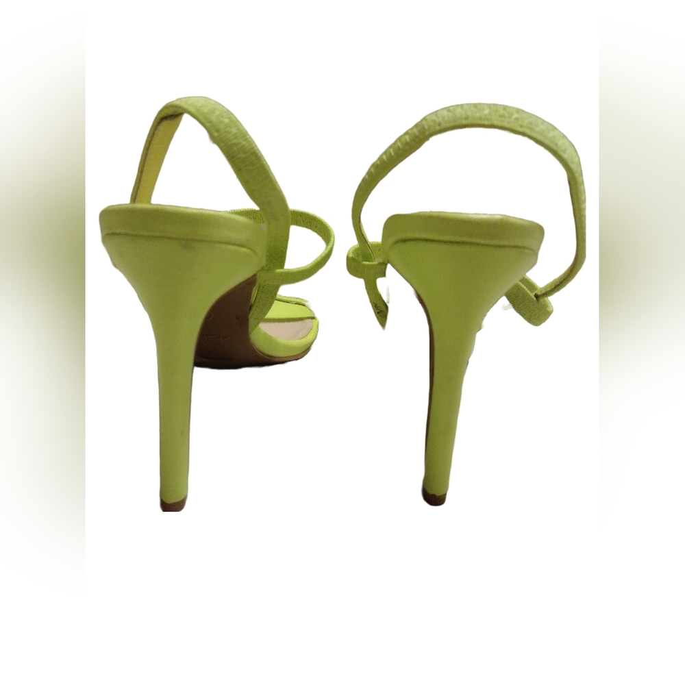 Anne Michelle Neon Green Heels - Picture 4 of 5
